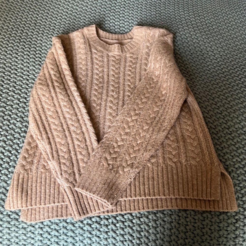Muji Beige Wool Sweater size S